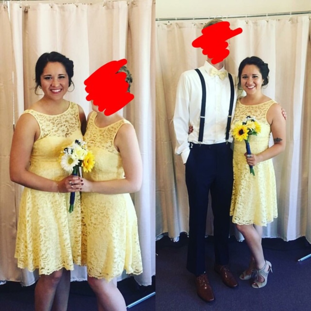 David’s Bridal Bridesmaids Dress